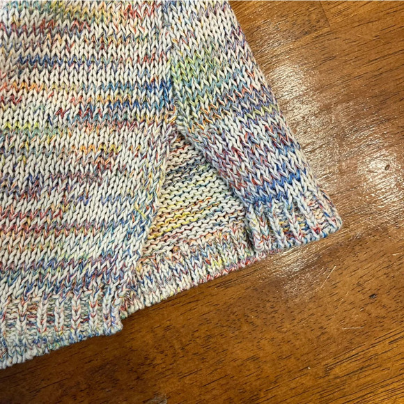 Matilda Jane Beautiful Moments Sweater cable knit multi color sweater size M - Picture 12 of 12